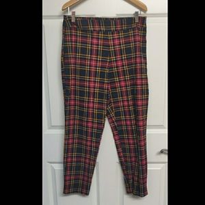 Plaid Pants